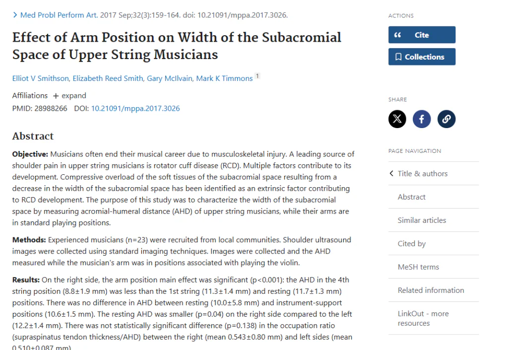 Dr. Elliot Smithson published research
