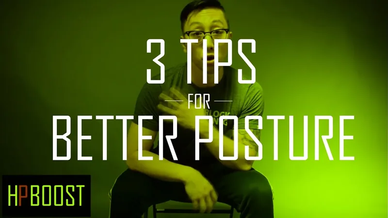 How to Have Better Gaming Posture in 3 Easy steps, Secrets for Success | HP Boost #5