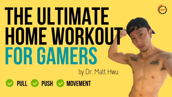 The Ultimate Home Workout for Gamers! 1HP Push Pull Movement