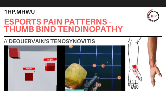 Thumb Bind Tendinopathy - #1 Wrist & Thumb Pain Pattern with Gaming