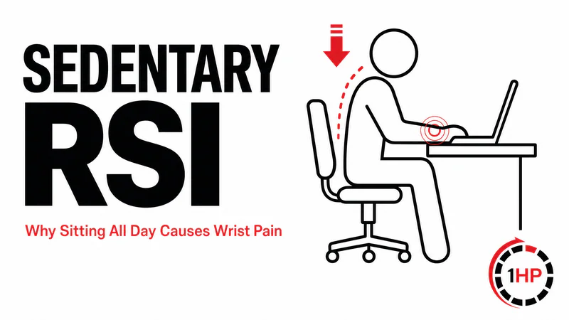Sedentary Lifestyle RSI: Why Sitting Causes Wrist Pain